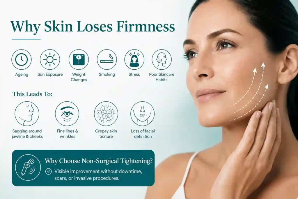 What Makes Skin Lose Firmness and Why Do People Seek Non-Surgical Tightening Ilford?