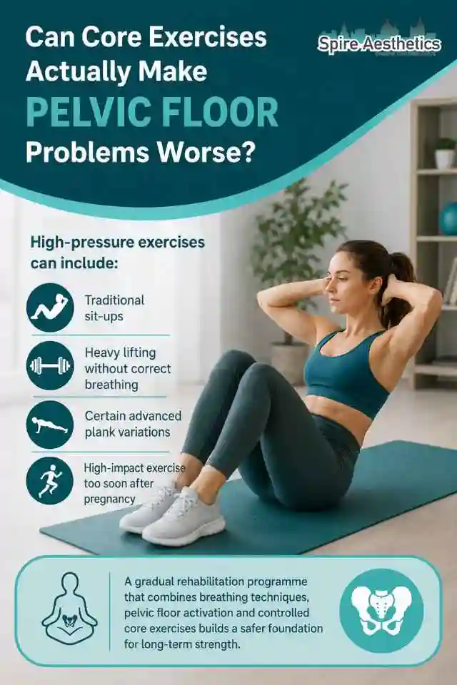 Can Strengthening Your Core Alone Actually Make Pelvic Floor Problems Worse Ilford?